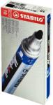 STABILO Write-4-all gömb hegyű alkoholos marker fekete 10db (651/46B10)