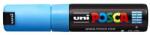 uni Dekormarker, 4, 5-5, 5 mm, UNI "Posca PC-7M", világoskék (tupc7mvk) - irodaszer