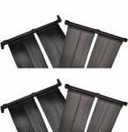 vidaXL 4 db napelemes medencefűtő panel 80 x 620 cm (VD3079659)