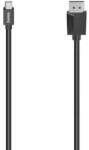 Hama Cablu Video Hama 200710, Mini-DP - DisplayPort, Ultra-HD 4K, 1.50 m (Negru) (Hama 200710)