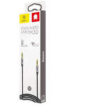 Baseus Audio Yiven M30 kábel 1m (ezüst/fekete) (15239)