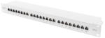 ASSMANN CAT6A 24port 19" 1U kompakt szürke árnyékolt Patch Panel