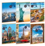Ars Una Cities of the World sima füzet - A4 - többféle (53803252)