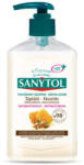 Sanytol Antibakteriális folyékony szappan, 250 ml, SANYTOL Tápláló, mandulatej (KHH736) (36650140)