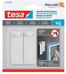 tesa Akasztószög, öntapadós, TESA "Powerstrips®", érzékeny felületre, 2db/bliszt (77773-00007-00) - iconink