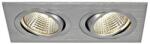 SLV NEW TRIA II LED DL szögl. készl. csisz. alu 2x6W 38° 2700K- LI113896