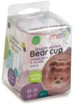 MELII Pahar Copii Design Interior Urs, 145 Ml, Melii, Roz (ML13510) - ejuniorul
