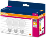 OSRAM 3db E27 10W (75W) 1055lm 2700K (melegfehér) LED-es fényforrás