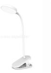 ColorWay Asztali LED lámpa, Flexible & Clip 2 beépített akkumulátorral (fehér) (CW-DL10FCB-W) (CW-DL10FCB-W)