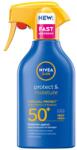 Nivea Sun Protect & Moisture Trigger napvédő spray, SPF 50+, 270 ml