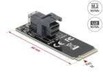 Delock M. 2 2260 Key M -> SFF-8643 NVMe adapter (61070) (61070)