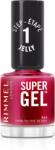 Rimmel Super Gel gel de unghii fara utilizarea UV sau lampa LED culoare 014 Pink To The Berry 12 ml