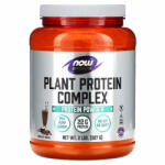NOW Plant Protein Complex - Növényi Fehérje Komplex (907 g, Mocha Csokoládé)