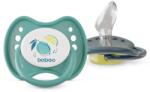 Baboo Soothers Silicone Orthodontic with Case cumi Lagoon Fiesta 6-12 m 2 db