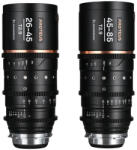 Venus Optics Proteus Zoom 2X Anamorphic objektív csomag (26-45mm, 45-85mm) - Amber (Meters) ARRI PL + EF (VE2645ZOOMBPLEFAM)
