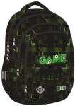 St. Majewski St. Right - Green Game hátizsák, iskolatáska - 4 rekeszes (681509) (681509)