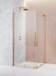 Radaway Furo SL Gold KDD szögletes arany zuhanykabin 120B+100J (10305120-09-01L+10305100-09-01R)