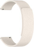 Techsuit - 20 mm-es óraszíj (W074) - Samsung Galaxy Watch4/5/Active 2, Huawei Watch GT 3 (42mm)/GT 3 Pro (43mm) - Bézs