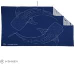 LIFEVENTURE Recycled SoftFibre Trek Towel törölköző, whale