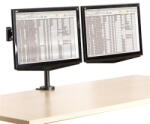 Fellowes Monitortartó kar, kettő monitorhoz, FELLOWES Vista (IFW80417) (8041701)