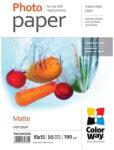 COLORWAY Fotópapír, prémium Matt, 190 g/m, 10x15, 50 lap (PM1900504R)