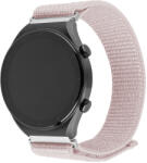 Fixed Rögzített - Nylon Sportos Szíj 20mm - Samsung Galaxy Watch 4/5/Active 2, Huawei Watch GT 3 (42mm)/GT 3 Pro (43mm) - Rózsaarany