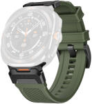 Techsuit - Óraszíj (W068) - Samsung Galaxy Watch Ultra 47mm - Zöld / Fekete