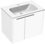 Kolpa San Set mobilier suspendat cu lavoar Kolpasan, Bella 70, 2 uși, alb (585210)