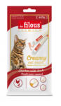 Les Filous Recompense cremoase pentru pisici Les Filous, Pui si rata, 4 x 15g (6 bucati) (2130036)