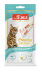 Les Filous Recompense cremoase pentru pisici Les Filous, Ton si somon, 4 x 15g (213001)