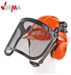 DEMA Предпазен шлем / Предпазна каска с визьор и антифони DKF3 / DEMA 30223 / 54-63 cm (DEMA 30223)