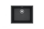 Alveus Chiuveta de bucatarie Alveus Omni 30, 55 cm, compozit, Negru mat, 1150056 (1150056) Chiuveta