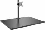 Lindy 40656 17"-28" LCD TV / Monitor asztali tartó állvány - Fekete (40656)