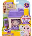 TM Toys Little Live Pets: mama iepuraș cu pisoi