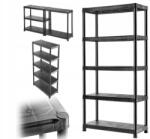 Keter Plusz Könyvespolc 5 Polccal 75 X 32 X 176 CM Fekete (241074)