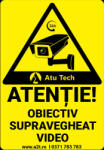 Atu Tech Sticker Supraveghere video (STIKER)