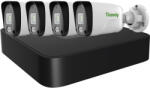 Tiandy Kit IP de supraveghere Tiandy, NVR 4 canale PoE, 4 camere 2 MP, microfon, iluminare IR 30 m, TC-KIT/R3104/4TC-C321N28 (TC-KIT/R3104/4TC-C321N28)