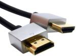 Safer Cablu HDMI Ultra slim 32AWG, 4K pana la 30Hz, lungime 1.5m, Safer SAF-HMAA6008-1.5 (SAF-HMAA6008-1.5)