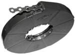 Adeleq Banda perforata din otel galvanizat 10 metri, anti-rugina, 12x0.7mm, orificiu de 5mm, 01-671 Adeleq (01-671)