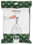 Brabantia Saci de gunoi Brabantia PerfectFit Bo 1005589, dimensiune R, 36 L, 40 buc, Alb (1005589) Cos de gunoi