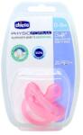 Chicco PhysioForma Soft szilikon cumizó 0-6m Világos rózsaszín 1db