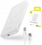 Baseus Mágneses Vezeték Nélküli Powerbank Indukciós Töltés 20W 5000MAH (P10022107223-00)