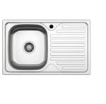 Zilan Chiuveta din Inox, Blat cu Picurator Stanga, Dimensiune 43.5 x 76 cm, Zilan (ZLN-ZLN9188) Chiuveta