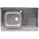 Z-inox Chiuveta din Inox, Cuva Stanga, Anticalcar, 50 x 80 cm (ZLN-ZLN9195) Chiuveta