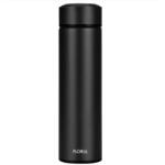 Zilan Termos Digital, Capacitate 500 ml, Interior Inox, Negru, Floria (ZLN-ZLN0804)