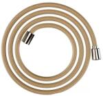 HANSGROHE Furtun de dus textil 200 cm, auriu lucios (polished gold optic), Hansgrohe Designflex 28230990 28230990 (28230990)