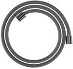 HANSGROHE Furtun de dus textil 160 cm, antracit satinat (brushed black chrome), Hansgrohe Designflex 28260340 28260340 (28260340)