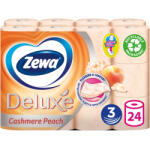 Zewa Toalettpapír 3 rétegű kistekercses 100 % cellulóz 24 tekercs/csomag Zewa Deluxe Cashmere Peach (33547829) - haztartasibolt
