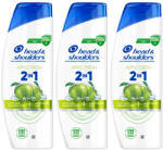 Head & Shoulders Apple Fresh 2az1-ben korpásodás elleni sampon (3x330 ml)