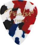 Fender Classic Celluloid Picks 351 Shape - 12 Pack Confetti